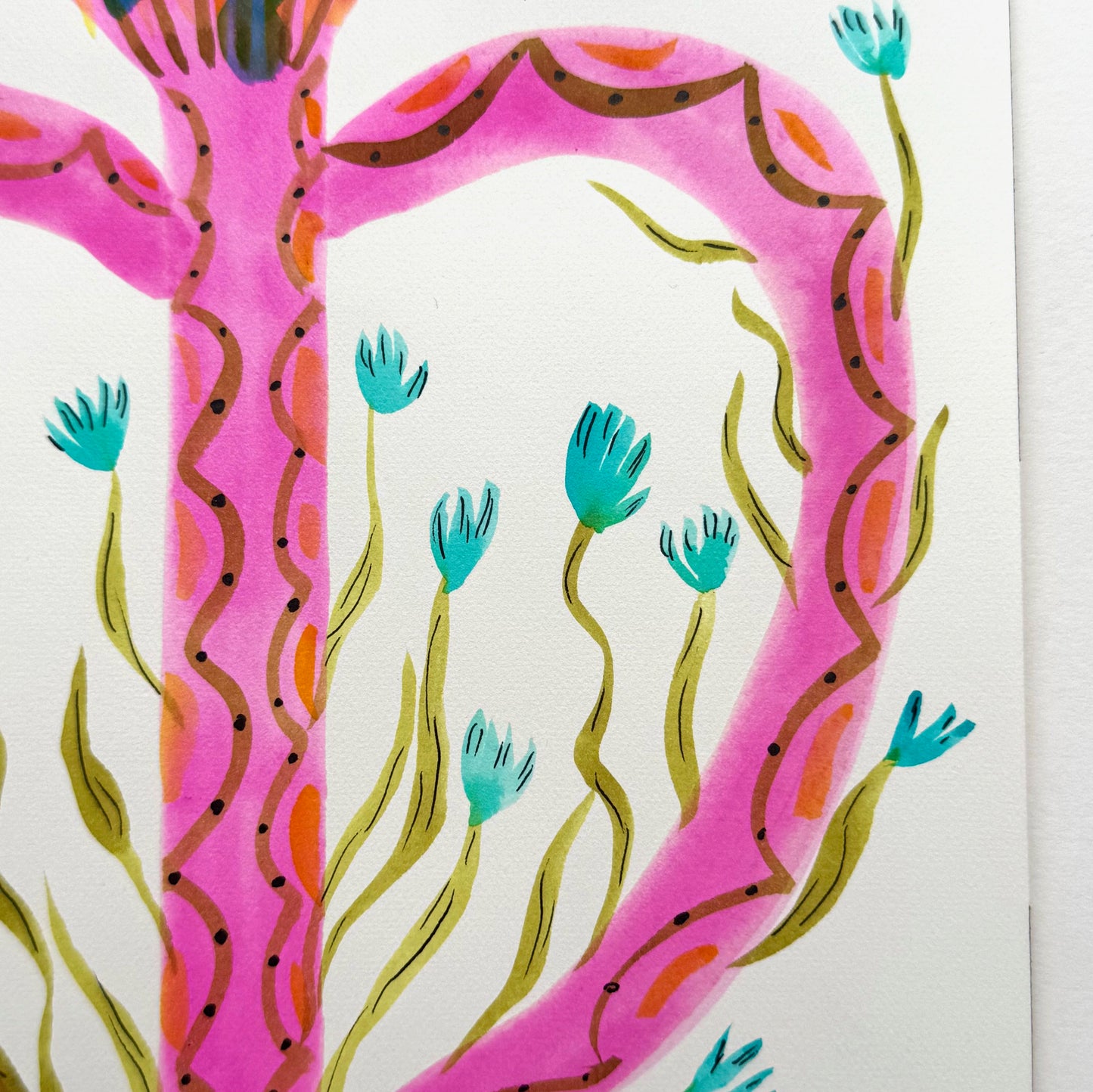 Soda Pink Candelabra (small).