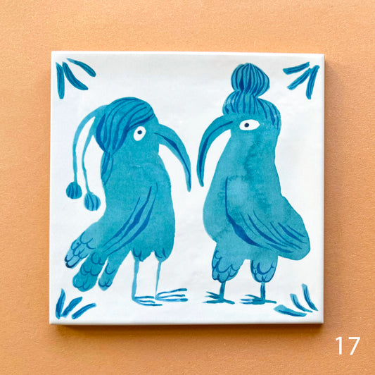 Carol And Delilah Tile