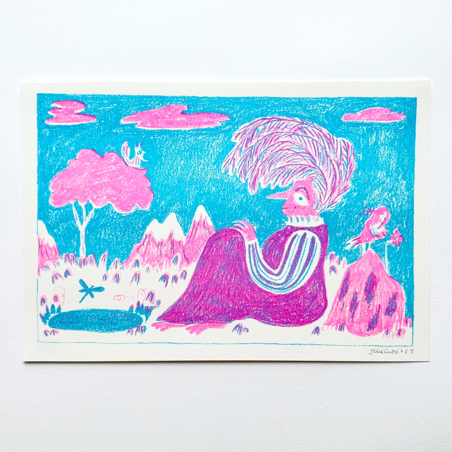 Mrs Violet in the Mountains